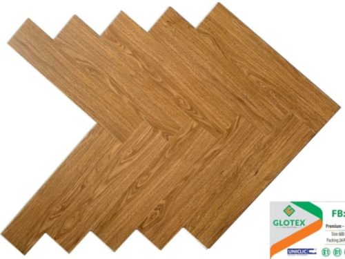 Sàn nhựa hèm khóa xương cá Glotex 4mm FB : 05